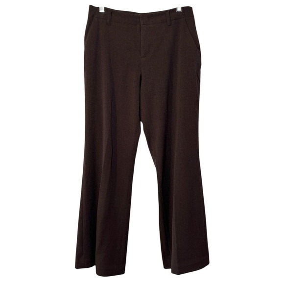 Eddie Bauer Blakely fit trousers brown size 4P women’s office career - Picture 1 of 12